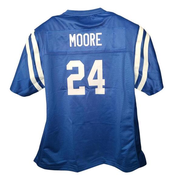 Tops - Colts Authentic Kenny Moore Women's Jersey - Size Large